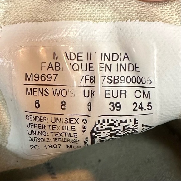 Converse Unisex All Star Chuck Taylor Navy Blue Sneakers - Picture 10 of 11